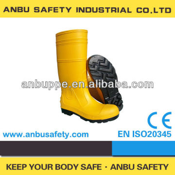 2012-2013 New Fasion Style Yellow Safety Rubber Boots