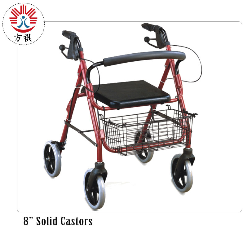 Rollotor Walker With Solid Castors