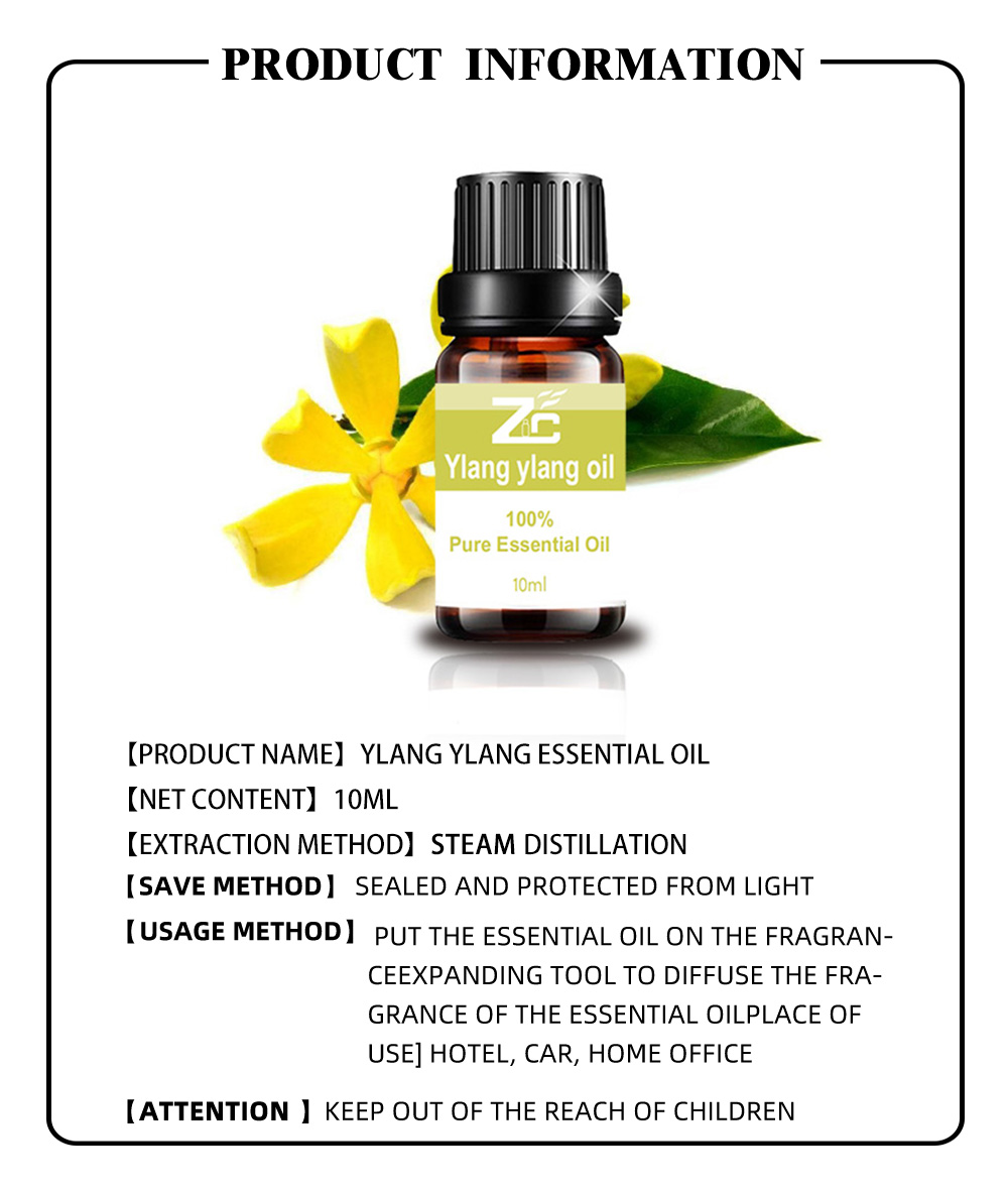 Hot Sale Ylang Ylang Essential Oil For Massage