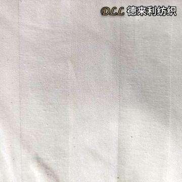 Dark white stripes Woven fabric