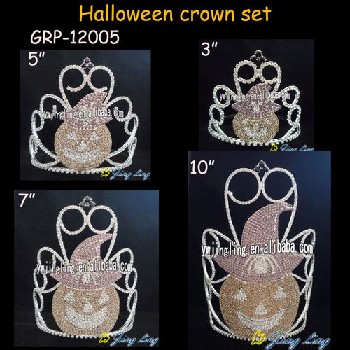 Wholesale Holiday Pumpkin Pageant  Halloween Crown