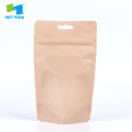 Compostable Stand Up Pouch With Zipper