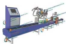 automatic liquid weighing filling production line