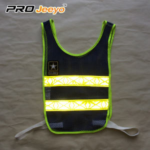 Çocuk için EN ISO 20471 hi-viz güvenlik yeleği