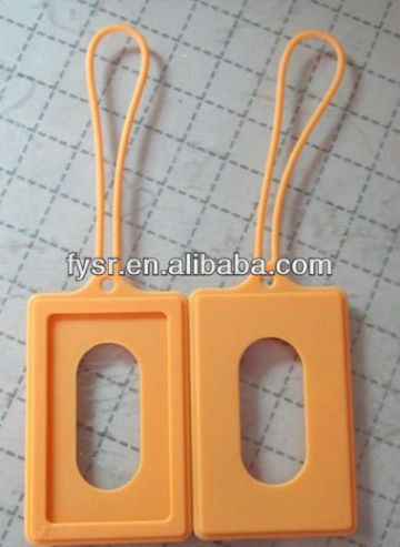 Cheapest and high quality silicone baggage tags waterproof silicone baggage tags