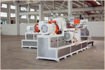 EVA Thermo Soluble Glue Compounding Extruder Line