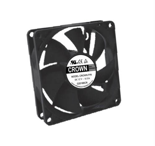 Télécommunications 80x25 Windproofroping Oil DC Fan H7