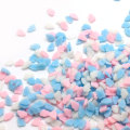 5mm blanco, azul, rosa, nube, polímero, arcilla suave, rociadores para manualidades, fabricación de bricolaje, rebanadas para decoración de uñas, accesorios de relleno de limo