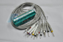 Nihon Kohden 15ld ECG/EKG Cable Br-912D