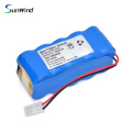 12V 3000mAh NI-MH Defibrillator Battery for Fukuda FC-1760 10n-3000scr Equipment Medical Machine Batteries