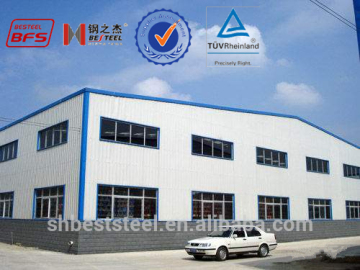 Light Steel Frame prefabricated corrugated steel buildings