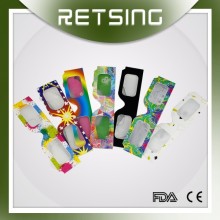 Customized Printed Paper 3D Firework Diffraction Glasses