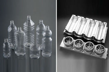 Automatic PET blowing mold