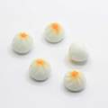 Miniatuur 3D Leuke Chinese Stijl Voedsel Speelgoed Rond Gestoomd Brood Goedkope Hars Cabochons Kawaii Charms voor Ambachtelijke DIY