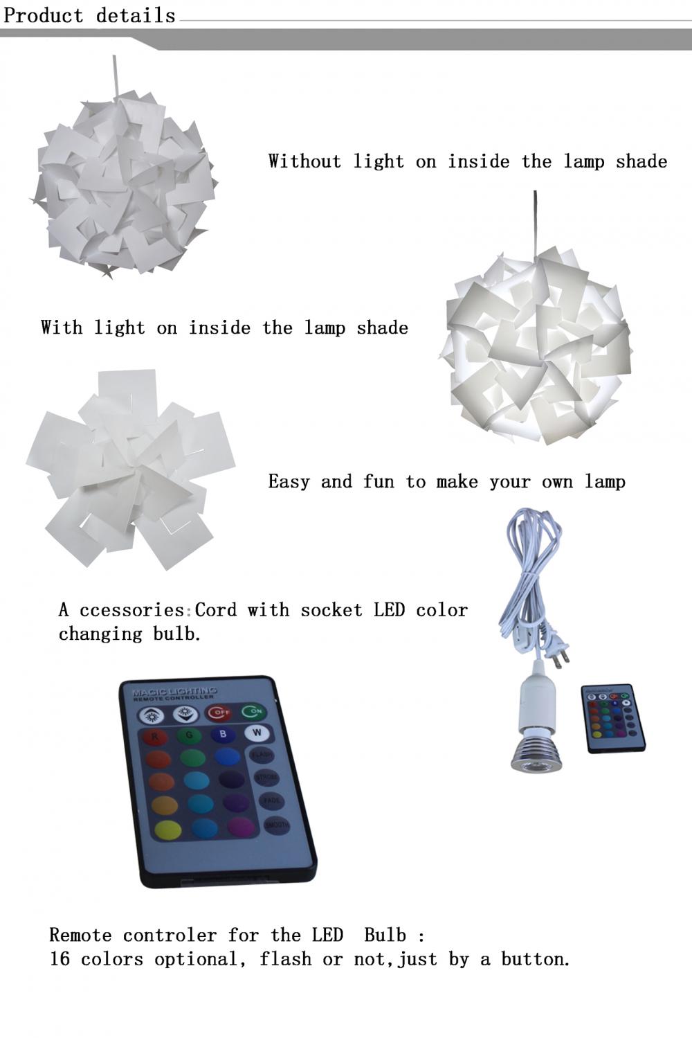 Puzzle Hanging Light