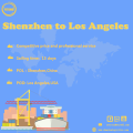 Servicio de carga oceánica de Shenzhen a Los Ángeles