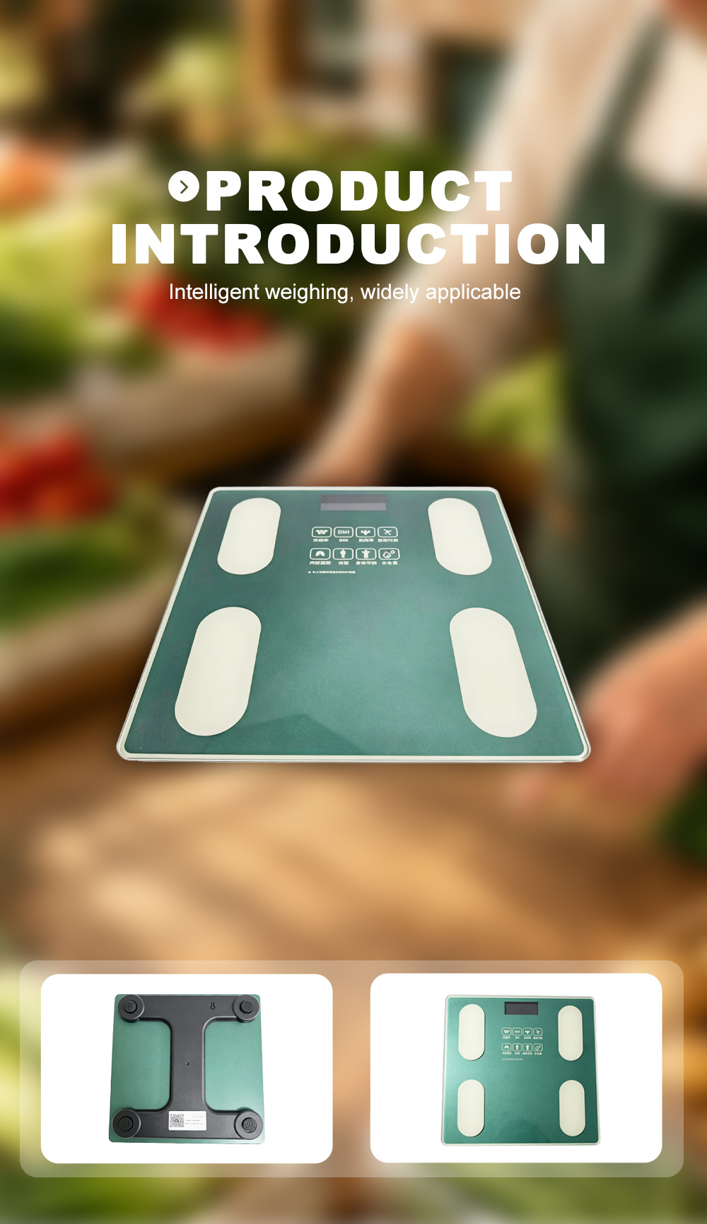 YHD‑1002 เครื่องชั่งน้ำหนักร่างกายที่บ้าน X YHD‑1002 Home Body Weight Scale X