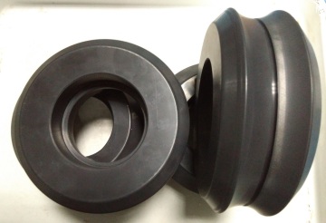 Silicon nitride ceramic wheels for wire drawing machine
