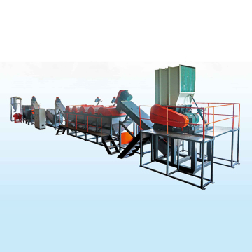 PE  PP bags crushing washing drying line