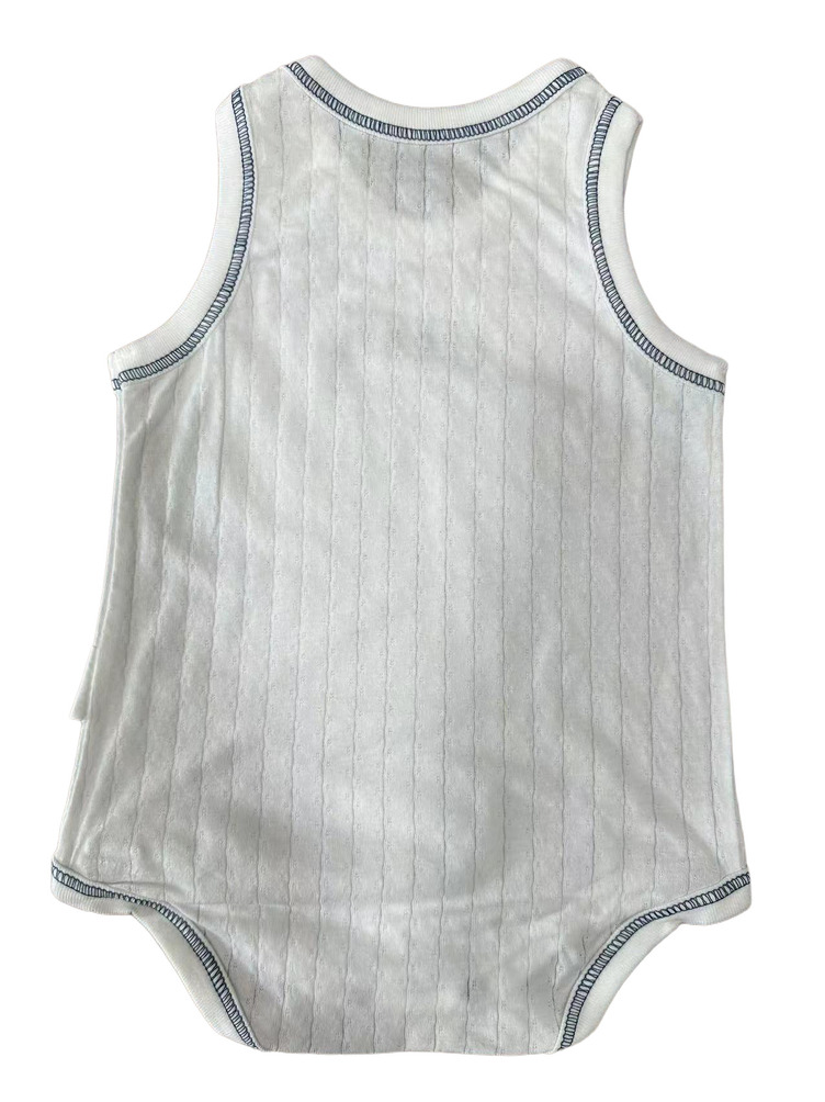 Kolsuz pamuklu bebek romper 2 Sleeveless Cotton Baby Romper 2