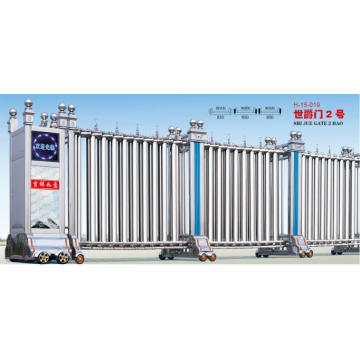 Sliding Automatic Retractable Driveway Fence Gate