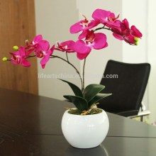 new design artificial orchid in pot flower bonsai