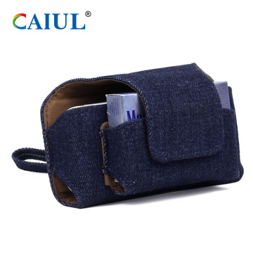 Denim Carrying Bag for IQOS Electronic Cigarette