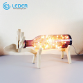 Lampes de table en verre LEDER