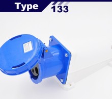 63A 125A IP44 industrial panel wall-mounted sockets