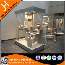 Unique Security Custom Collectors Museum Glass Display Cases