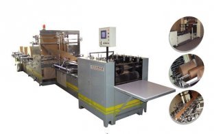 12kw 50HZ 3 phase 4 wire multilayer Kraft paper sack machine, cement bag making machine