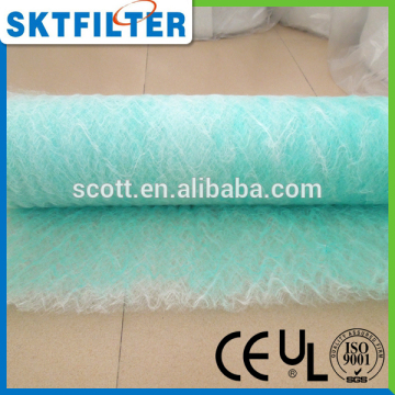 G4 green white glassfiber air filter media roll