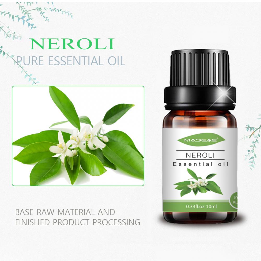 ขายร้อนธรรมชาติการดูแลผิวน้ำมันหอมระเหย Neroli