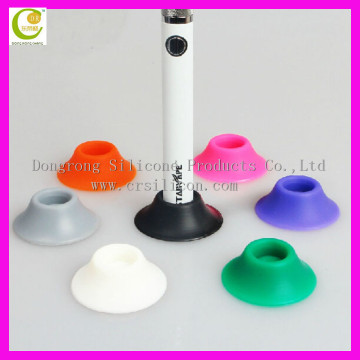 Cheapest price best promotional electronic cigarette silicone stand ecig base / silicone e-cig holder /ecig support
