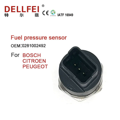 Motorsports fuel pressure sensor 0281002492 For PEUGEOT
