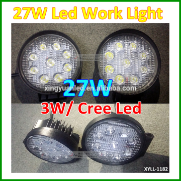 DC10-30V 27W offroad led work light factory price