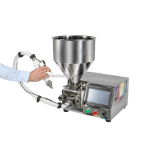 Automatic Cake Puff Filling Machine - Stock Filling Cream Cake Batter Filler