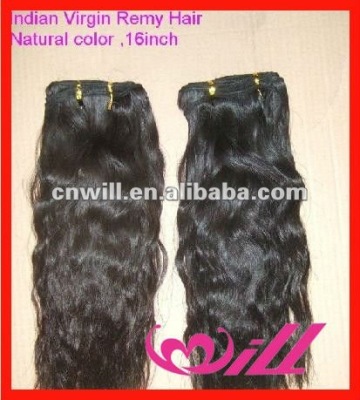 Indian Virgin Remy Hair Natural Color Human Remy Hair Hair Weaving