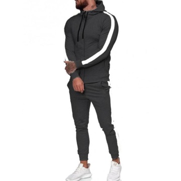 Man Track Suits 2 Piece آستین بلند هودی