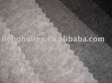 heather gray polar fleece fabric