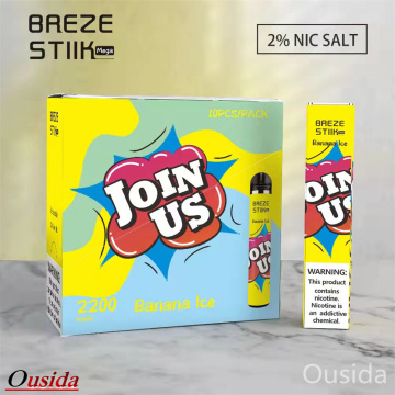 Best and Cheapest 2200 Puffs Breze 850mAh