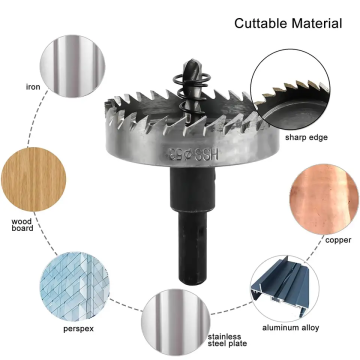 12-100 mm HSS Edelstahl-Schneidbohrbohrer-Loch Säge für Metall
