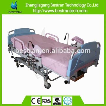 BT-LD002 CE ISO top quality manual delivery room maternity bed