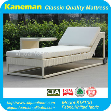 2015 new style rattan beach chair pad