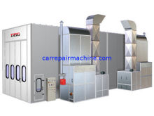 Commercial Infrared Down Draft Spray Booth For Automotive Baking Ce