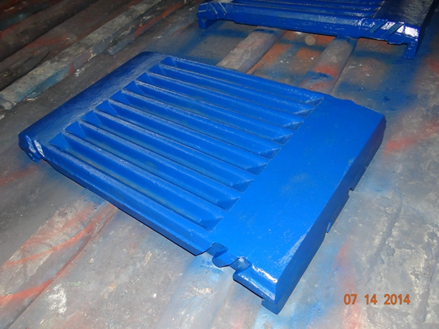 Prato de mandíbula Nordberg Jaw Crusher Nordberg Jaw Crusher Jaw Plate