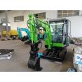 2ton Small Excavator Rubber Track Mini Excavator