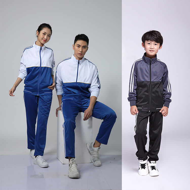 100% polyester fabric design new tracksuit customized slim fit tracksuits