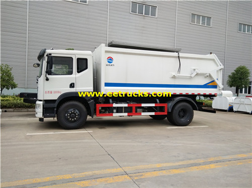 4x2 210hp 10cbm Rubbish Compactor Malori