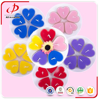 Red scented wedding decoration tealight candle